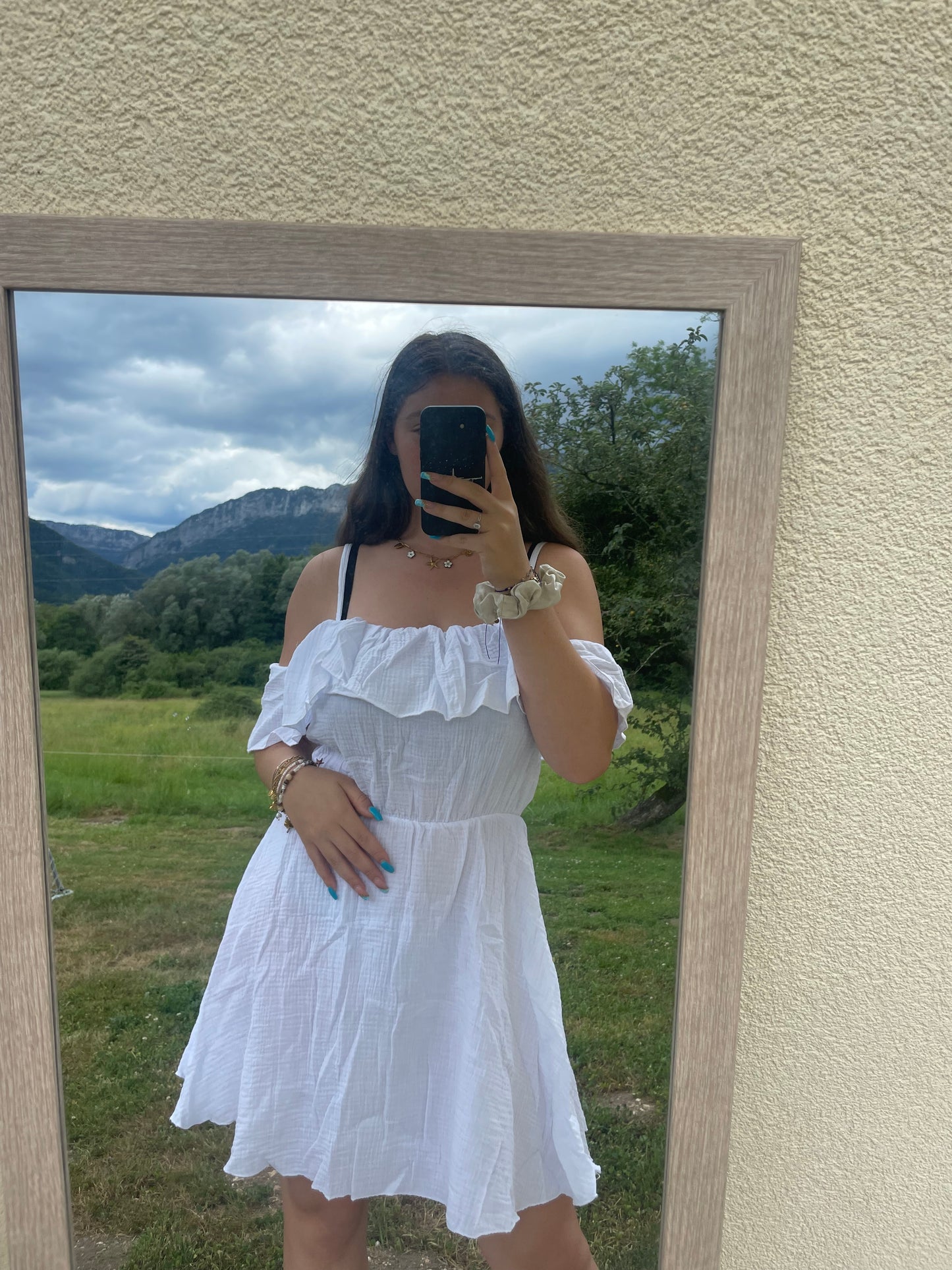 Robe gaz de coton