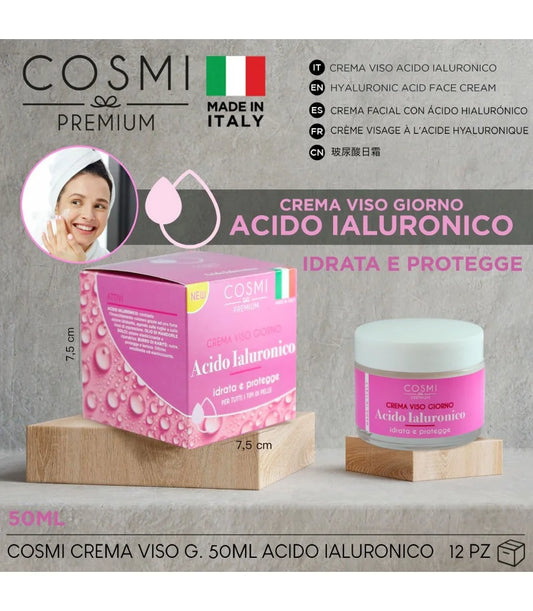 Crème visage à l’acide hyaluronique